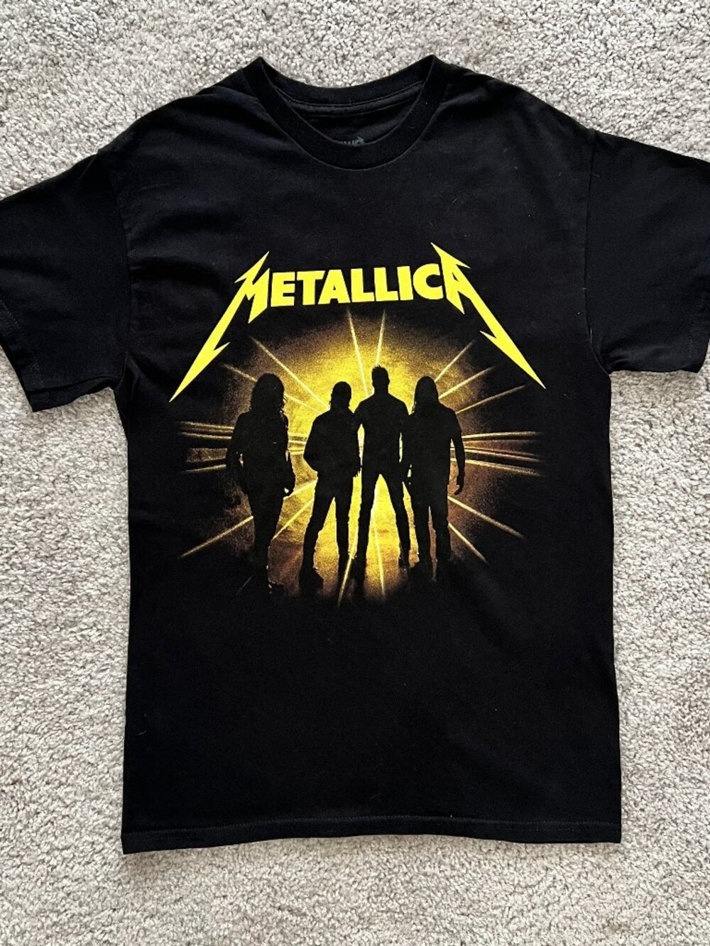 Metallica M72 World Tour 2025 Black Graphic SS T-Shirt Wms Small